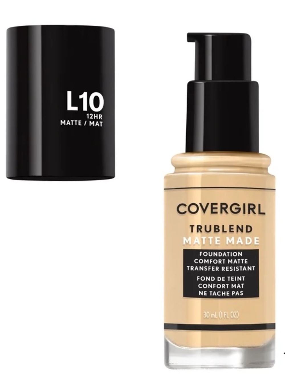 COVERGIRL TruBlend Matte Made Foundation L10 Light Beige